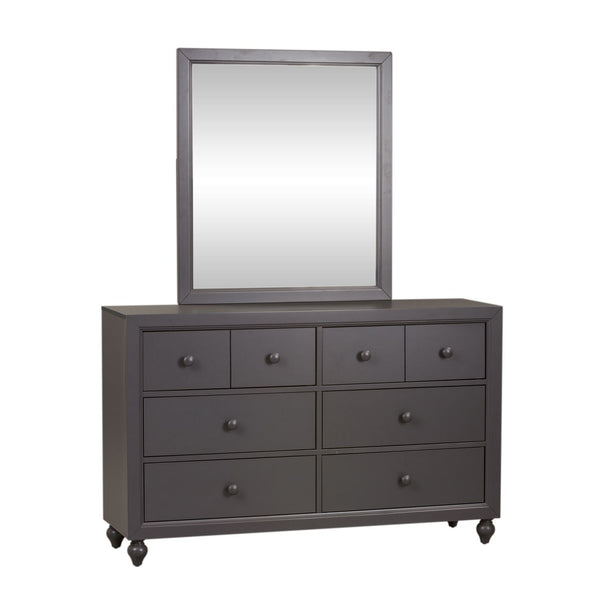 Cottage View Twin Panel Bed, Dresser & Mirror - 423-YBR-TPBDM