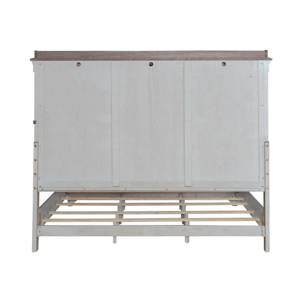 Ivy Hollow King Mantle Storage Bed - 457-BR-KMS