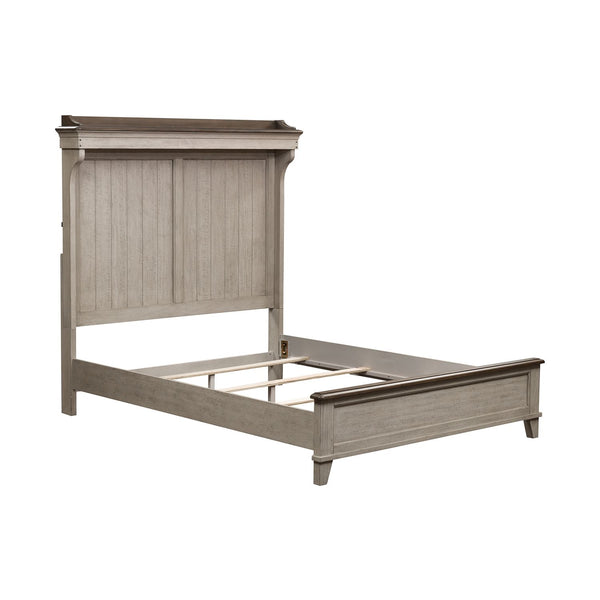 Ivy Hollow Queen Mantle Bed - 457-BR-QMT