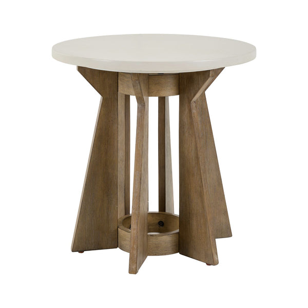 Berkley Square Round End Table - 465-OT1021