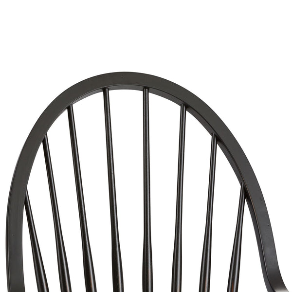 Hearthstone Ridge Windsor Back Arm Chair - Black - 482-C1000A