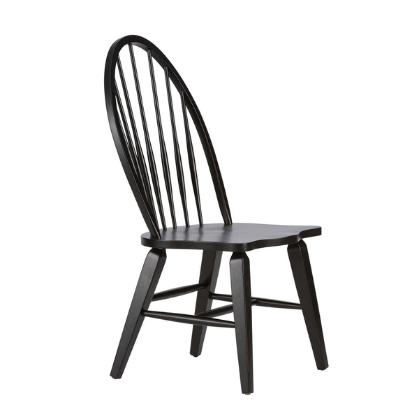 Hearthstone Ridge Windsor Back Side Chair - Black - 482-C1000S