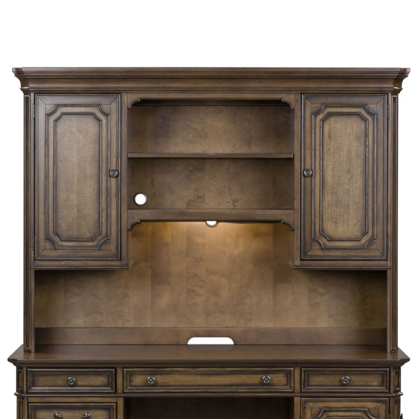 Amelia Jr. Executive Credenza Hutch - 487-HO131
