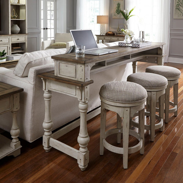 Morgan Creek 4 Piece Console Set (1-Console 3-Stools) - 498-OT-4PCS