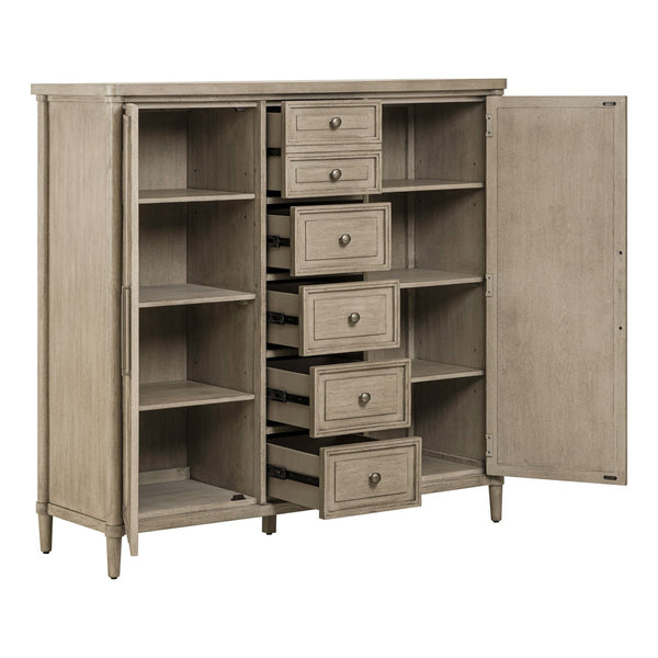 Rochelle Park 2 Door 5 Drawer Chest - 508-BR42