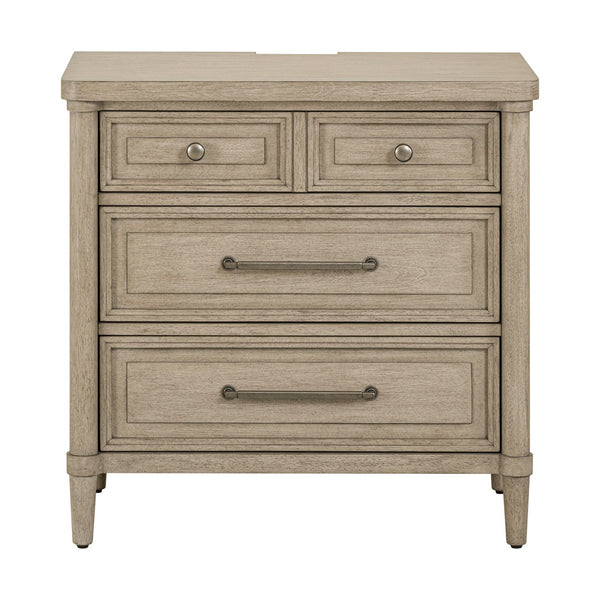 Rochelle Park Nightstand w/ Charging Station - 508-BR61