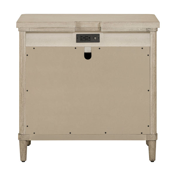 Rochelle Park Nightstand w/ Charging Station - 508-BR61