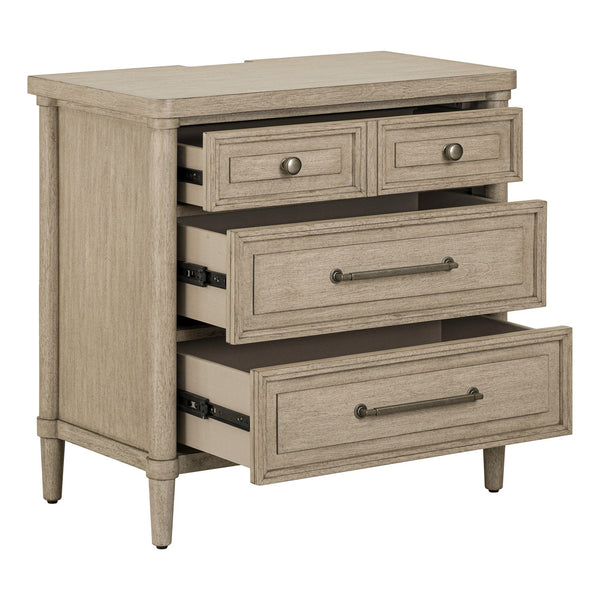Rochelle Park Nightstand w/ Charging Station - 508-BR61
