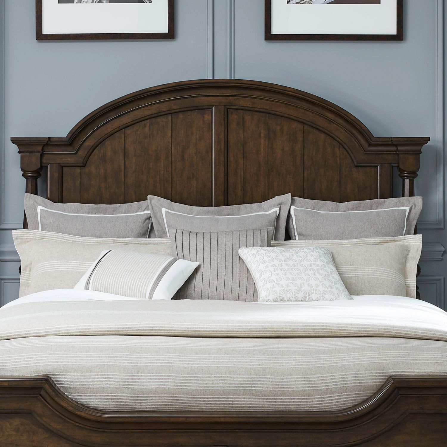 Arden Road Queen Arched Poster Headboard