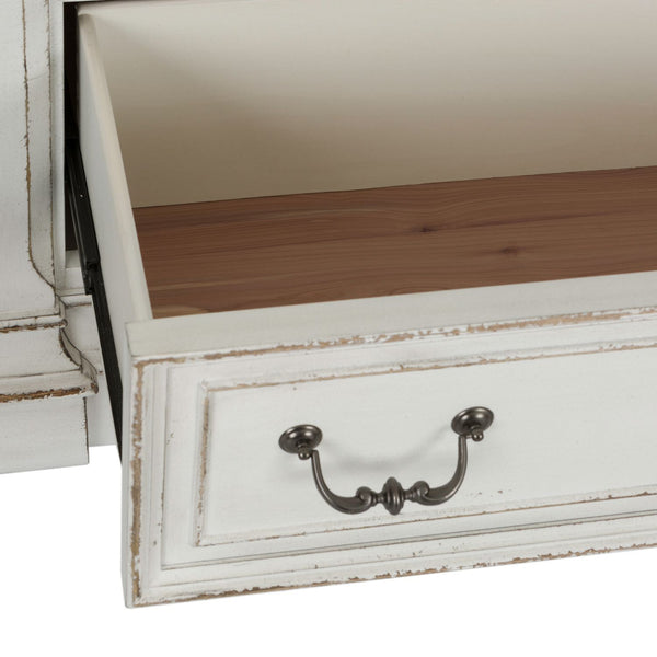 Abbey Park King California Sleigh Bed, Dresser & Mirror - 520-BR-CSLDM