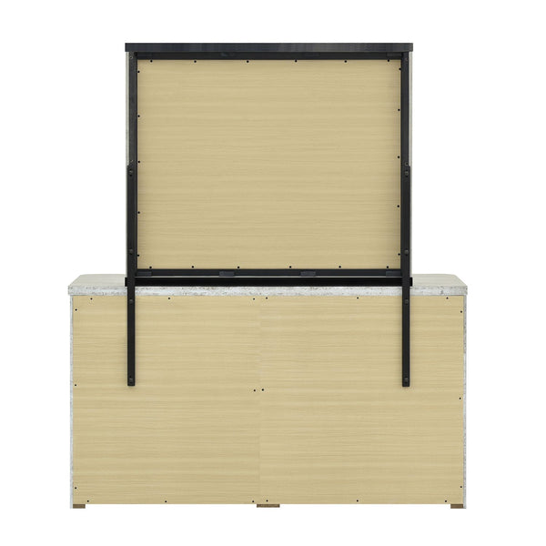 Modern Play Dresser & Mirror - 522-BR-DM