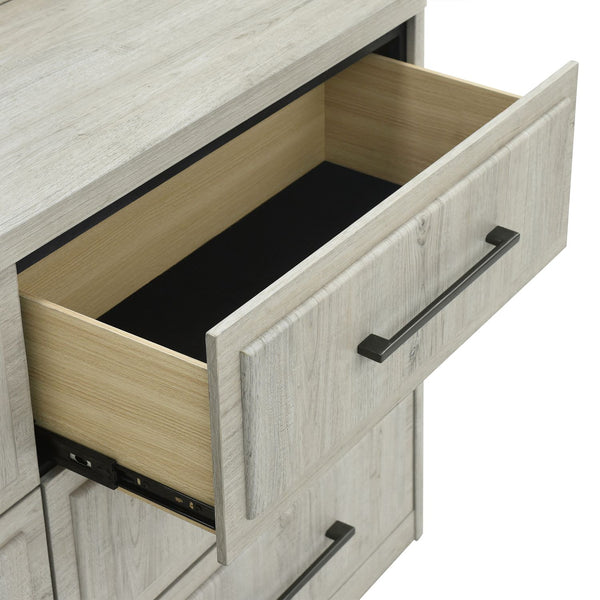 Modern Play Dresser & Mirror - 522-BR-DM