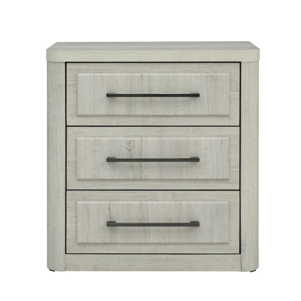 Modern Play Nightstand w/ Charging Station - 522-BR61