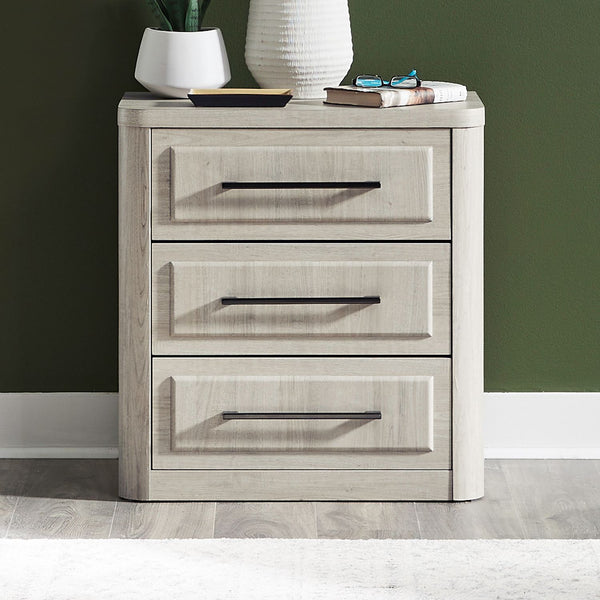 Modern Play Nightstand w/ Charging Station - 522-BR61