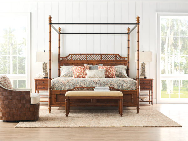 Plantain Bed Bench "Custom Fabrics"
