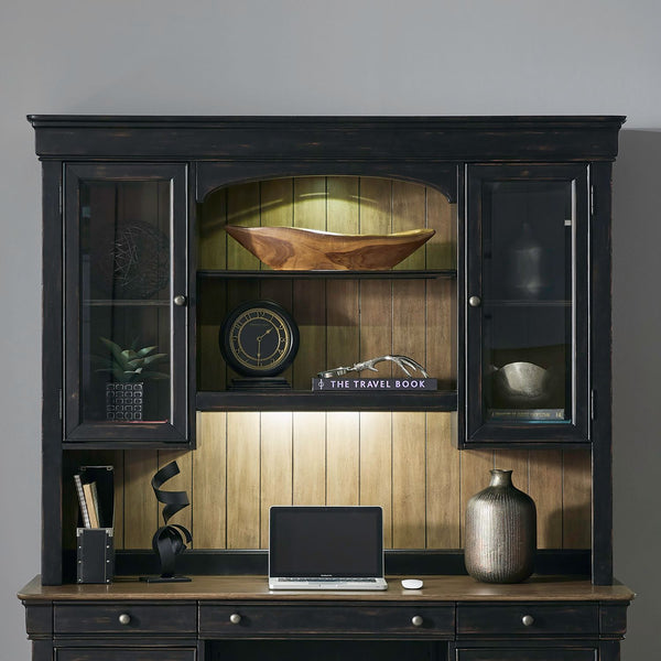 Meritage Jr Executive Credenza Hutch - 532-HO131