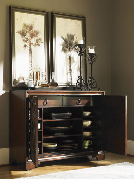 Balboa Carved Door Chest