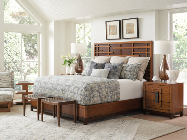 Shanghai Panel Bed 6/6 King