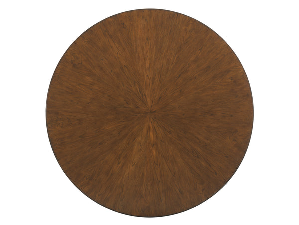 Meridien Round Dining Table With Wooden Top