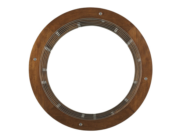 Meridien Round Dining Table With Wooden Top