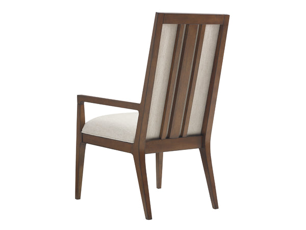 Natori Slat Back Arm Chair