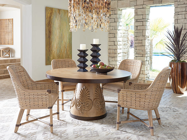 Keeling Woven Arm Chair