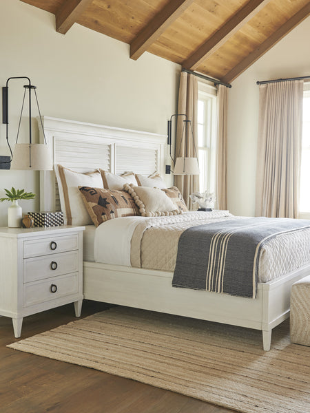 Royal Palm Louvered Bed 6/6 King