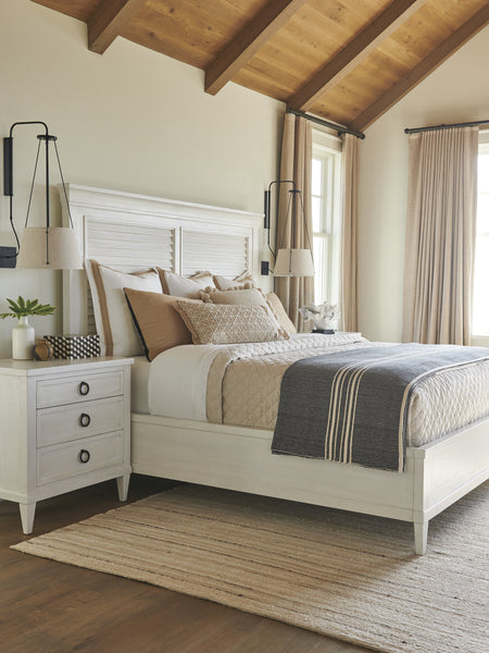 Royal Palm Louvered Bed 6/6 King