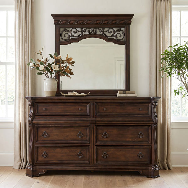 Arbor Place Dresser & Mirror - 575-BR-DM