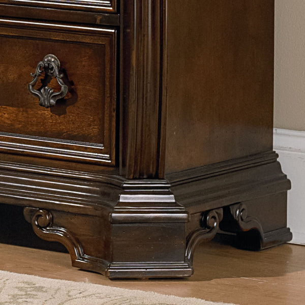 Arbor Place Queen Sleigh Bed, Dresser & Mirror, Chest - 575-BR-QSLDMC