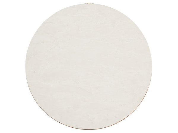 Banning Raffia Round Lamp Table