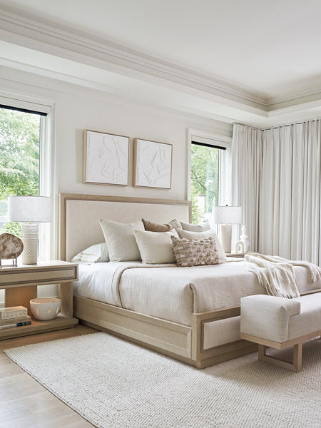 Grayson Upholstered Bed 6/6 King