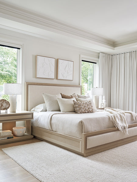 Grayson Upholstered Bed 6/6 King