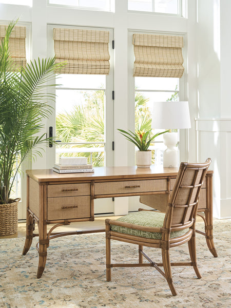 Oceanside Rattan Side Chair