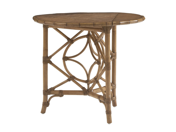 Palm Island Drop-Leaf Accent Table