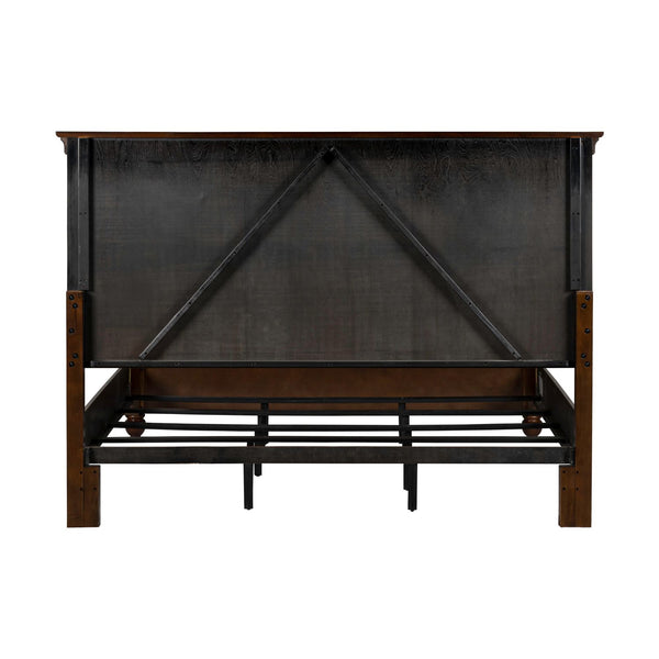 Rustic Traditions King California Panel Bed - 589-BR-CPB