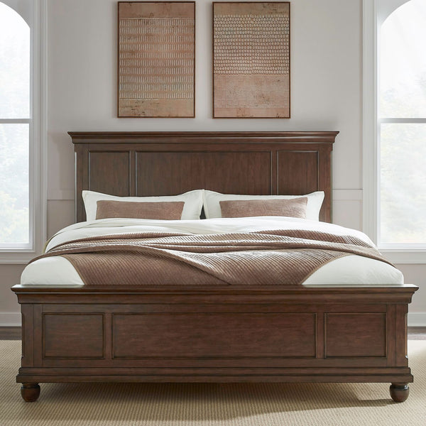 Rustic Traditions King California Panel Bed - 589-BR-CPB
