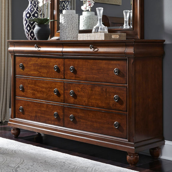 Rustic Traditions 8 Drawer Dresser - 589-BR31