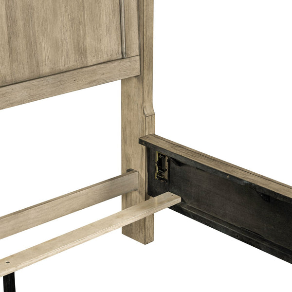 Rustic Traditions King California Sleigh Bed - 589WT-BR-CKSL