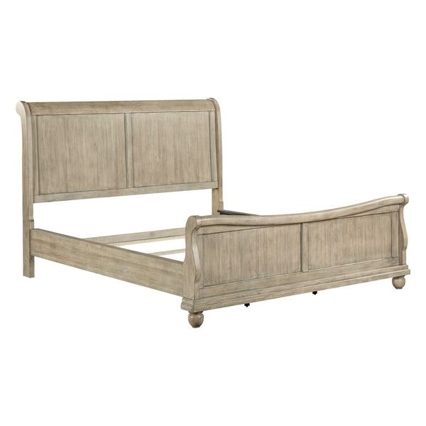 Rustic Traditions King Sleigh Bed by Liberty Furniture