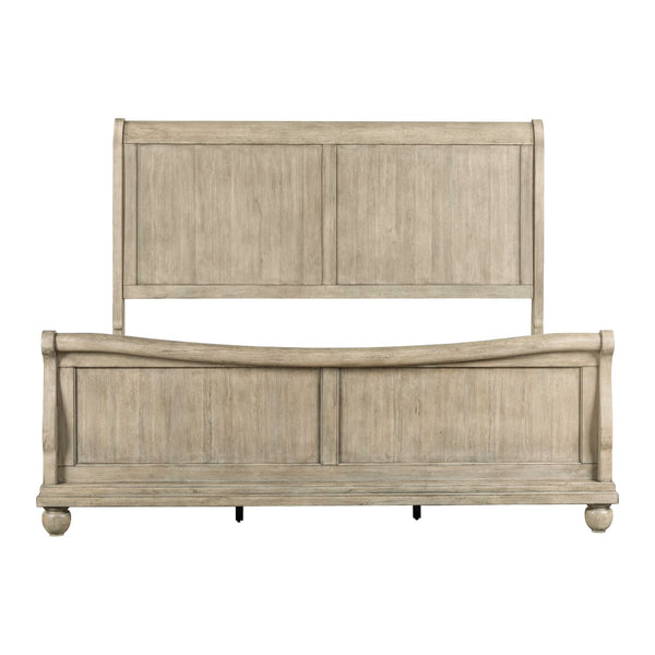 Rustic Traditions King Sleigh Bed by Liberty Furniture