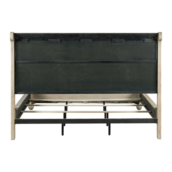 Rustic Traditions Queen Sleigh Bed by Liberty Furniture