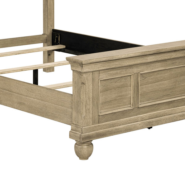 Rustic Traditions Twin Panel Bed - 589WT-BR-TPB