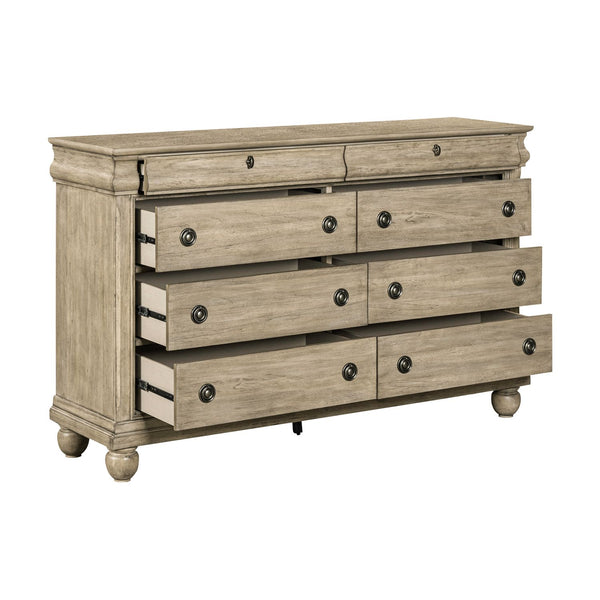 Rustic Traditions 8 Drawer Dresser - 589WT-BR31