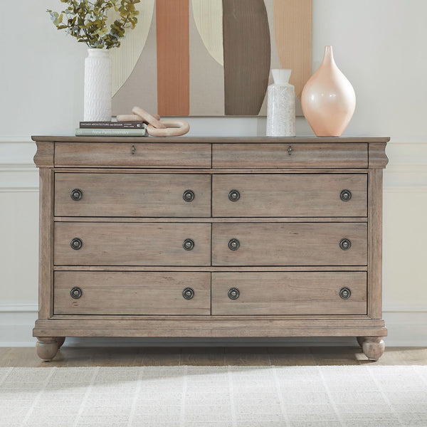 Rustic Traditions 8 Drawer Dresser by Liberty Furniture