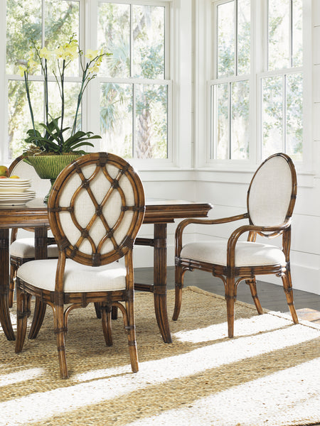 Gulfstream Oval Back Arm Chair