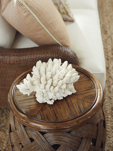 Hibiscus Round Accent Table