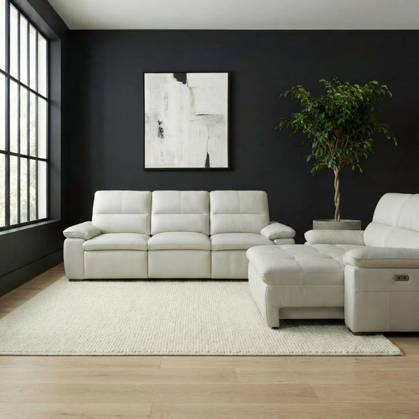 Angelo Sofa & Loveseat - 6014PB-UPH-SOLO