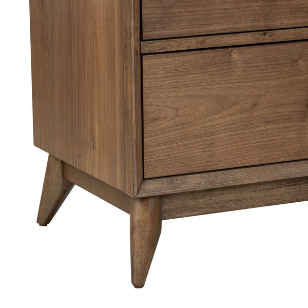 Century Modern Dresser & Mirror - 604-BR-DM