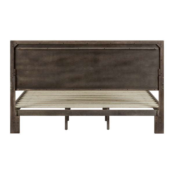 Century Modern King Platform Bed - 604-BR-KPL